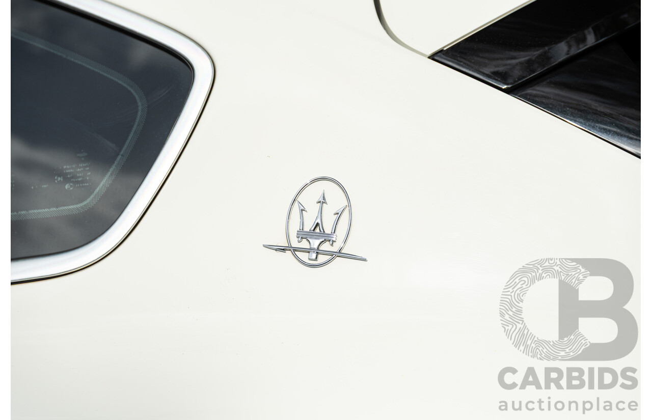 07/2018 Maserati Levante S Granlusso (AWD) M161 MY18 4d Wagon Bianco Neve Twin Turbo V6 3.0L