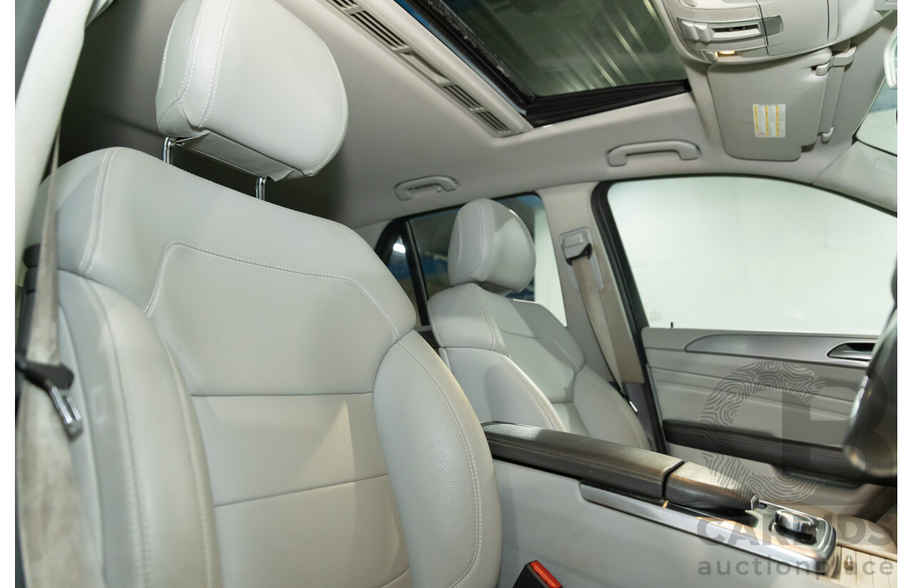 5/2012 Mercedes-Benz ML 250 CDI Bluetec (4x4) 166 4d Wagon Tenorite Grey Metallic Turbo Diesel 2.1L