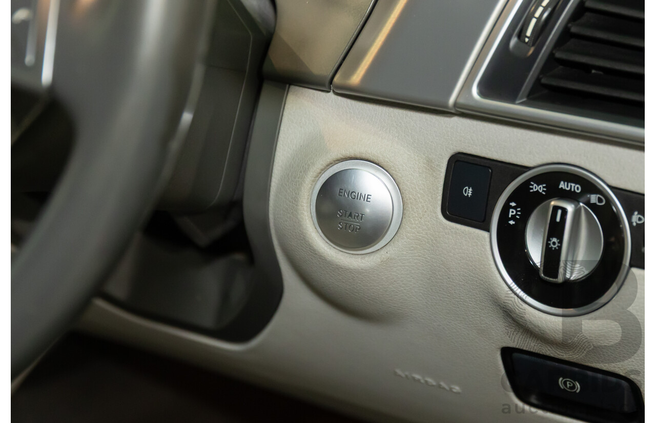 5/2012 Mercedes-Benz ML 250 CDI Bluetec (4x4) 166 4d Wagon Tenorite Grey Metallic Turbo Diesel 2.1L