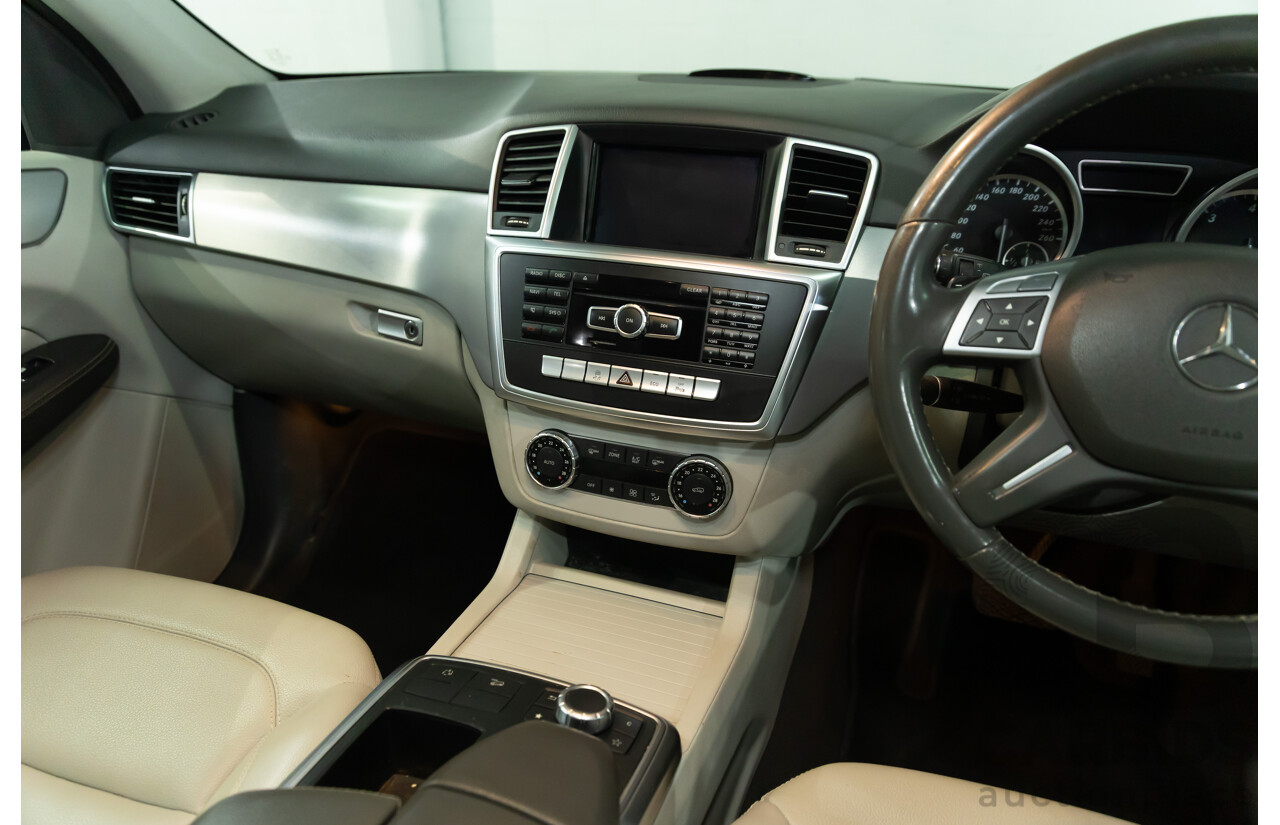 5/2012 Mercedes-Benz ML 250 CDI Bluetec (4x4) 166 4d Wagon Tenorite Grey Metallic Turbo Diesel 2.1L