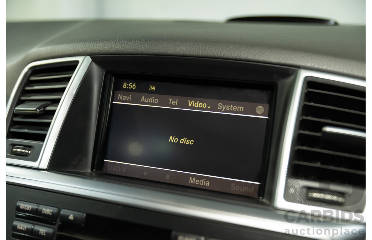 5/2012 Mercedes-Benz ML 250 CDI Bluetec (4x4) 166 4d Wagon Tenorite Grey Metallic Turbo Diesel 2.1L