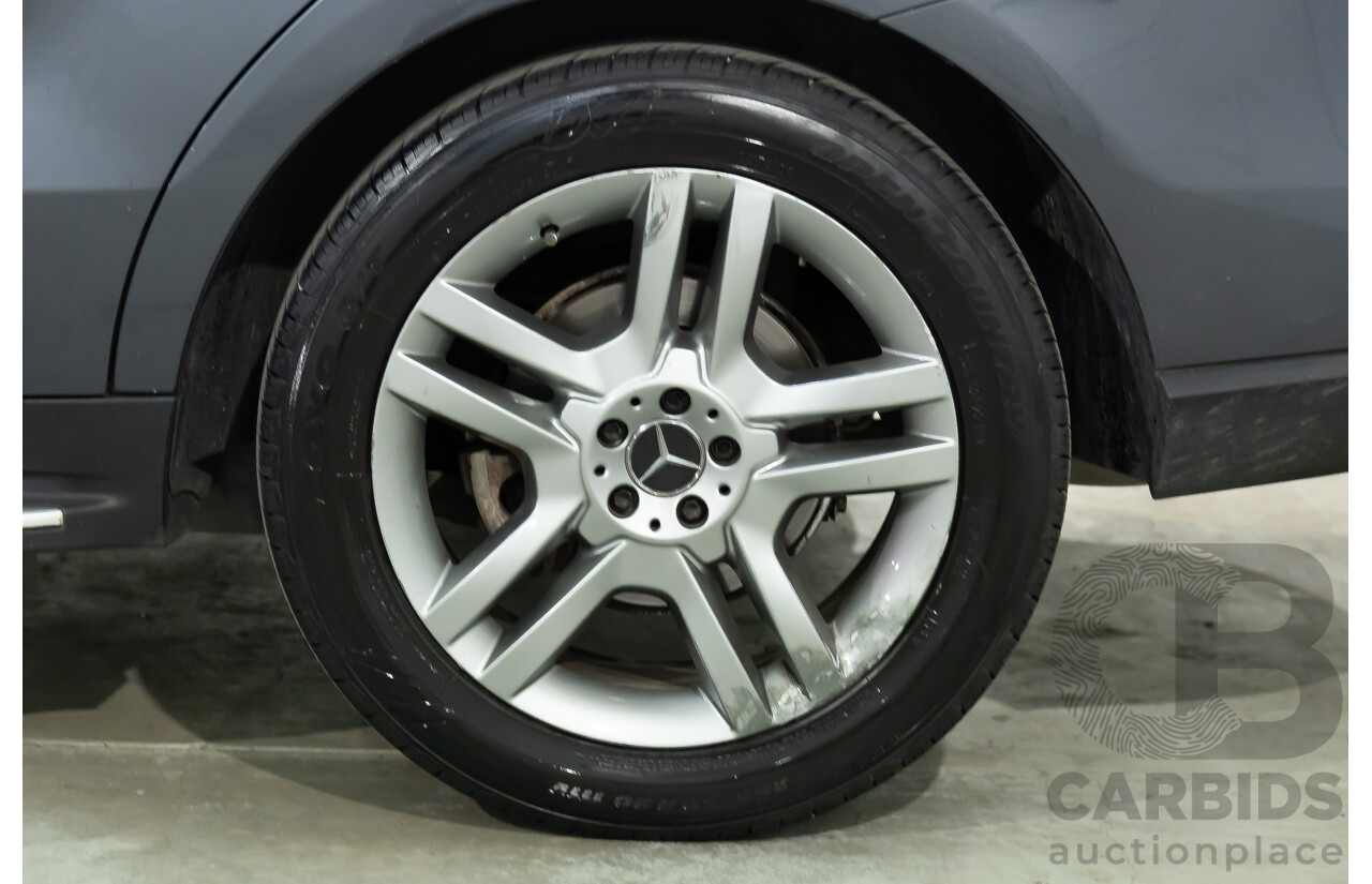 5/2012 Mercedes-Benz ML 250 CDI Bluetec (4x4) 166 4d Wagon Tenorite Grey Metallic Turbo Diesel 2.1L