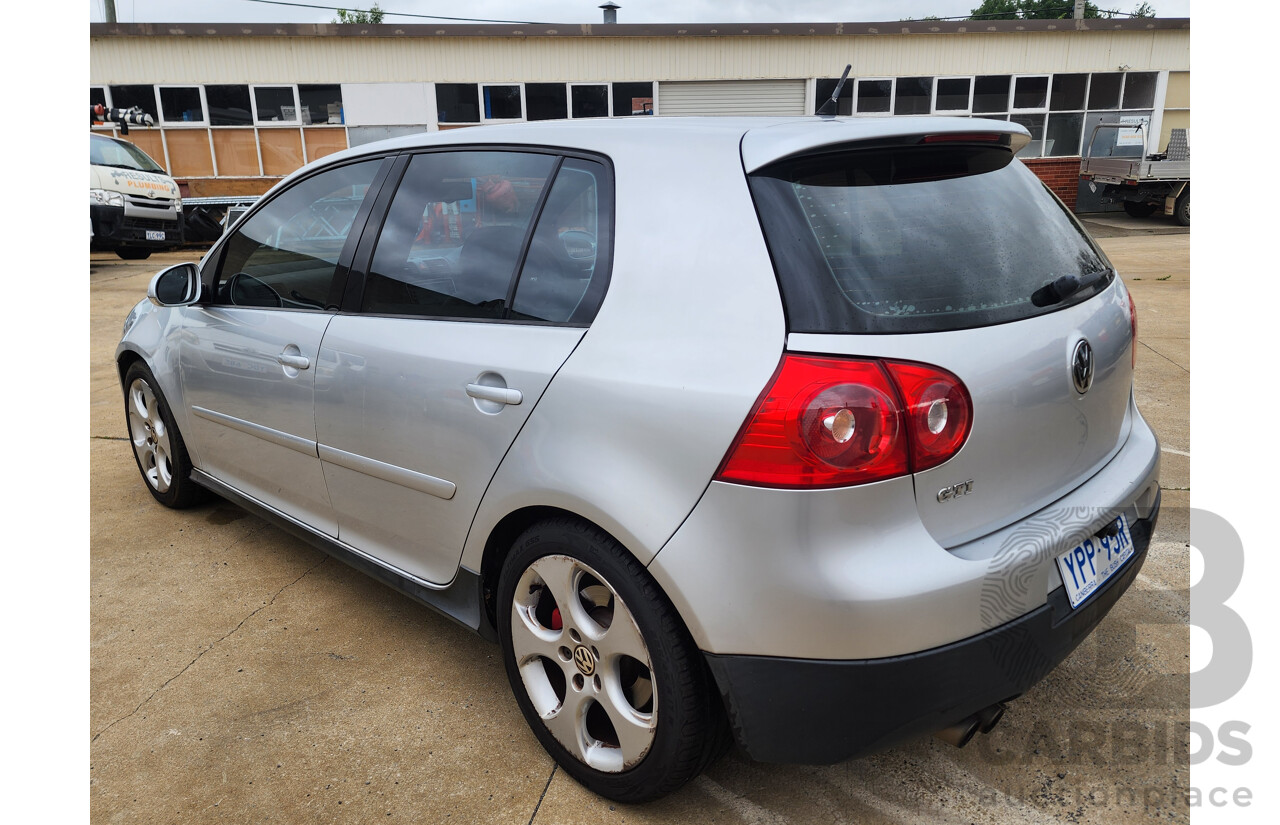 5/2008 Volkswagen Golf GTi 1K MY08 UPGRADE 5d Hatchback Silver 2.0L