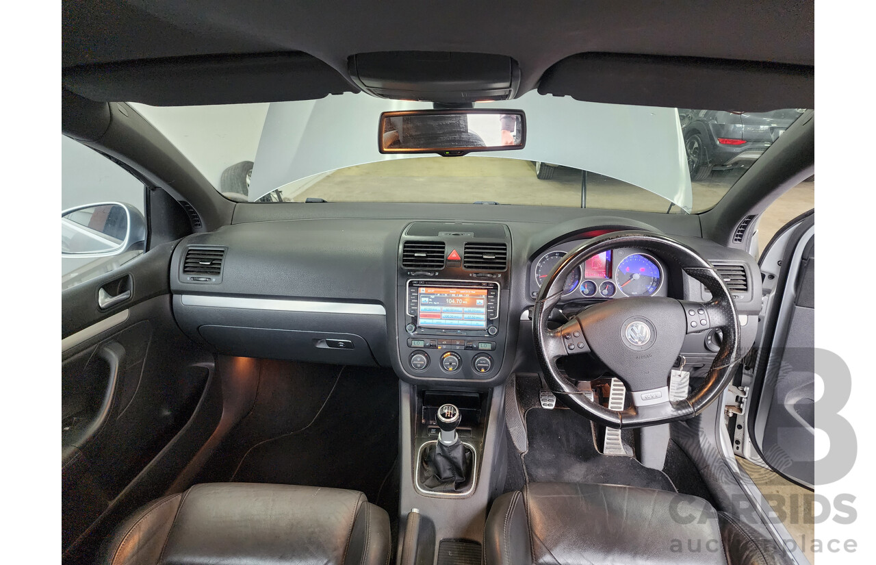 5/2008 Volkswagen Golf GTi 1K MY08 UPGRADE 5d Hatchback Silver 2.0L