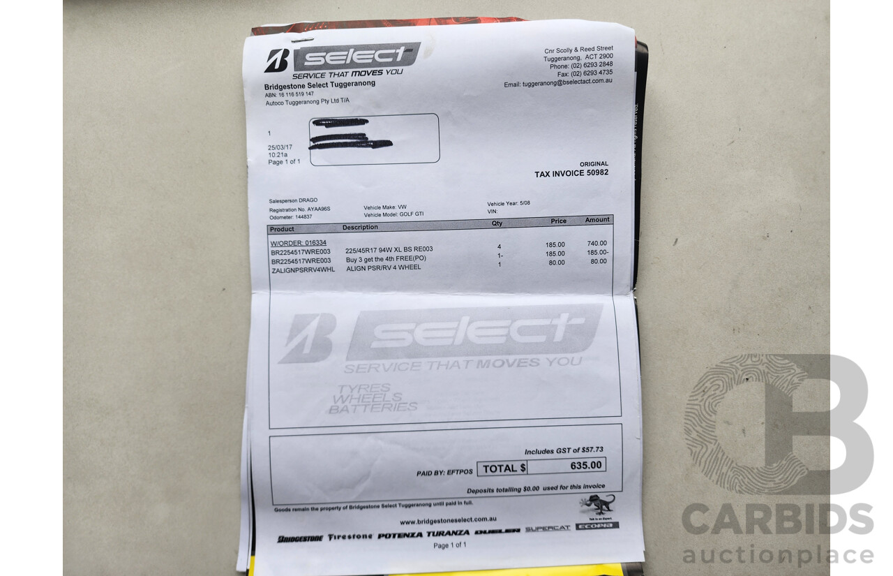 5/2008 Volkswagen Golf GTi 1K MY08 UPGRADE 5d Hatchback Silver 2.0L