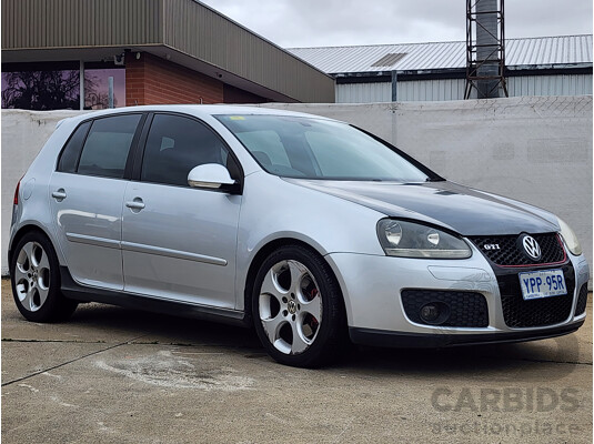 5/2008 Volkswagen Golf GTi 1K MY08 UPGRADE 5d Hatchback Silver 2.0L