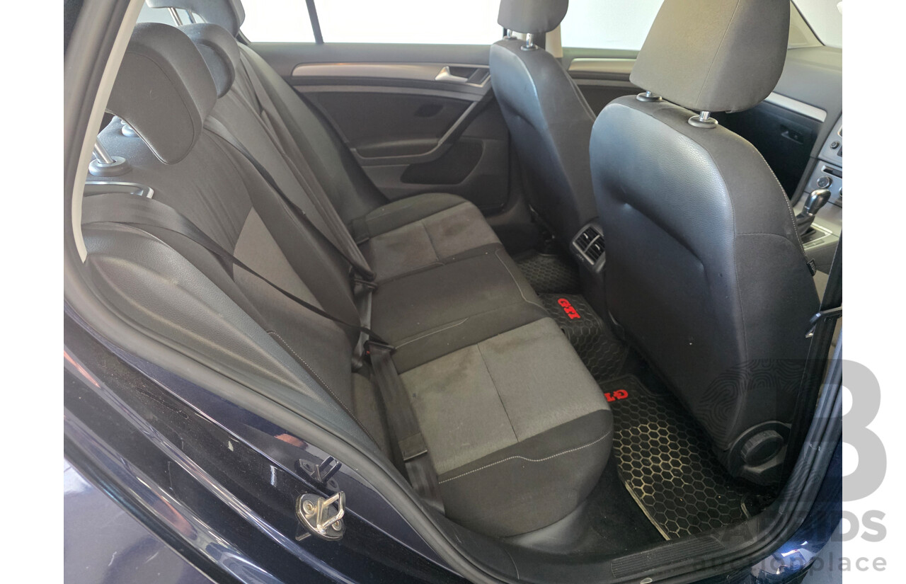 Volkswagen Golf 90 TSI FWD AU 5D Hatchback Blue 1.4L