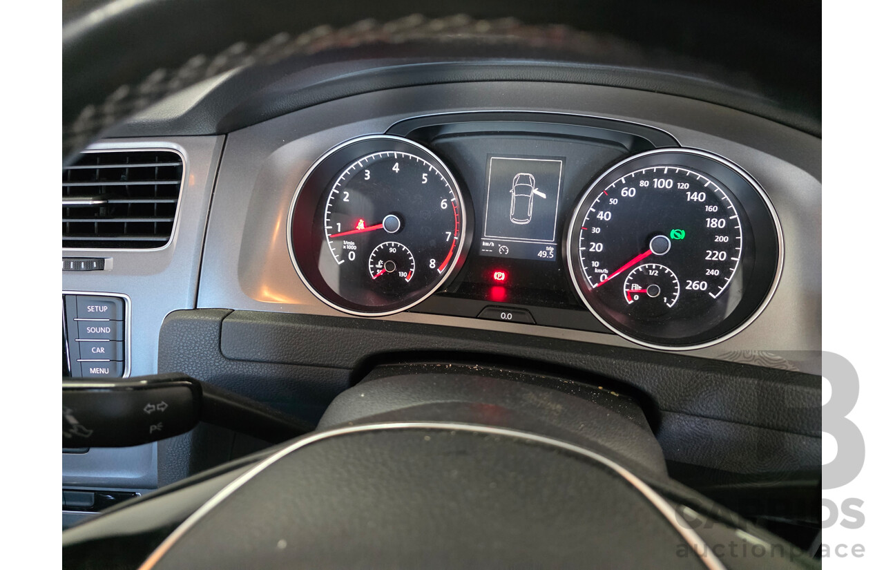  Volkswagen Golf 90 TSI FWD AU 5D Hatchback Blue 1.4L