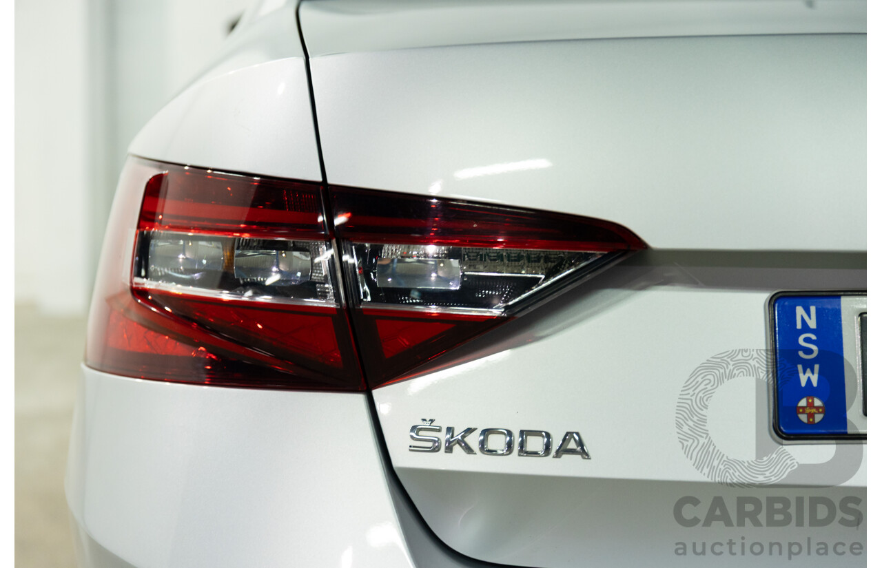 11/2016 Skoda Superb 206 TSI (4x4) NP MY17 4d Sedan Brilliant Silver Metallic Turbo 2.0L