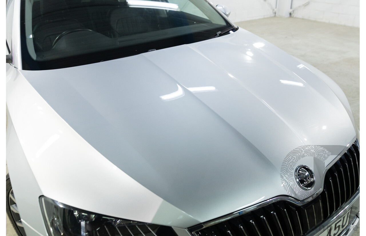 11/2016 Skoda Superb 206 TSI (4x4) NP MY17 4d Sedan Brilliant Silver Metallic Turbo 2.0L