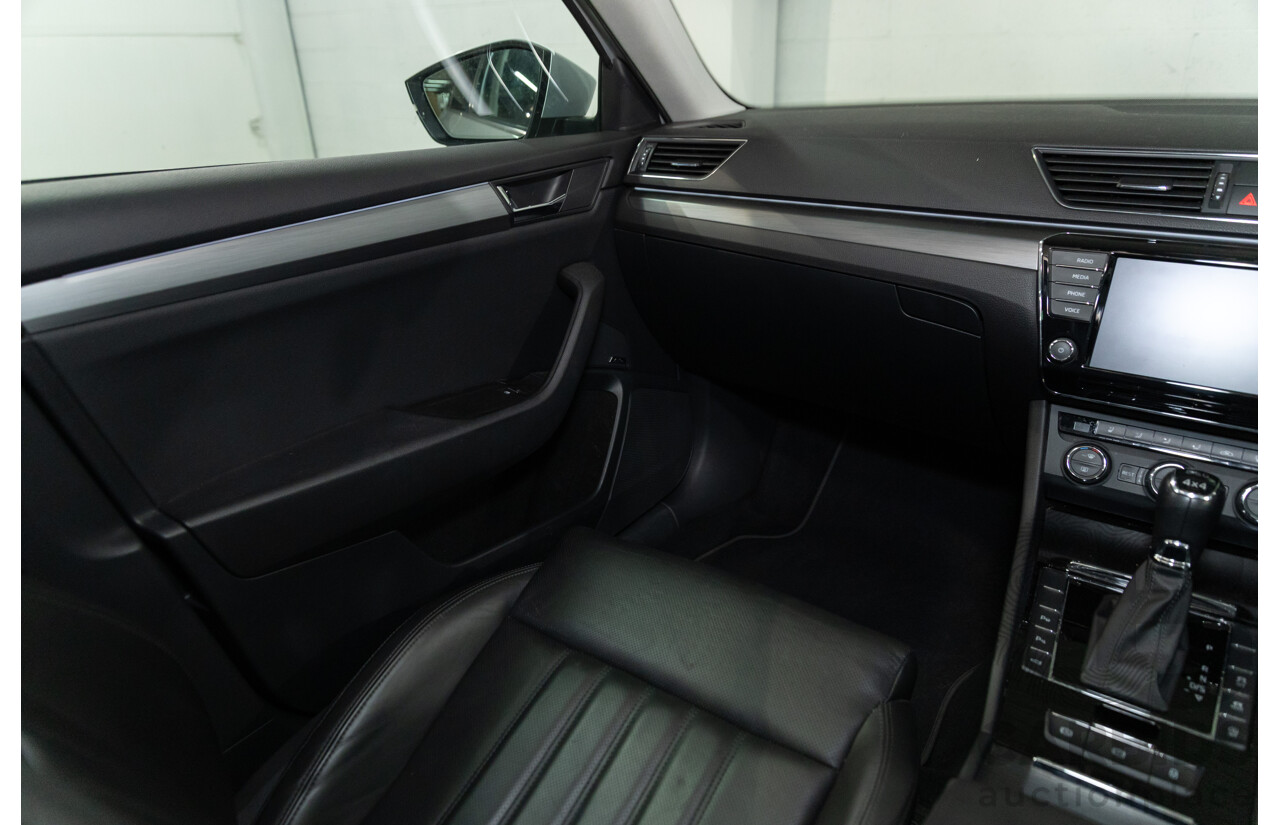 11/2016 Skoda Superb 206 TSI (4x4) NP MY17 4d Sedan Brilliant Silver Metallic Turbo 2.0L