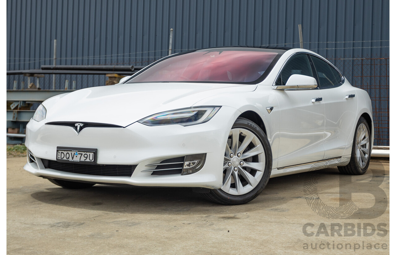 10/2017 Tesla Model S 75 MY17 4D Hatchback Pearl White - Dedicated Electric EV 235kw