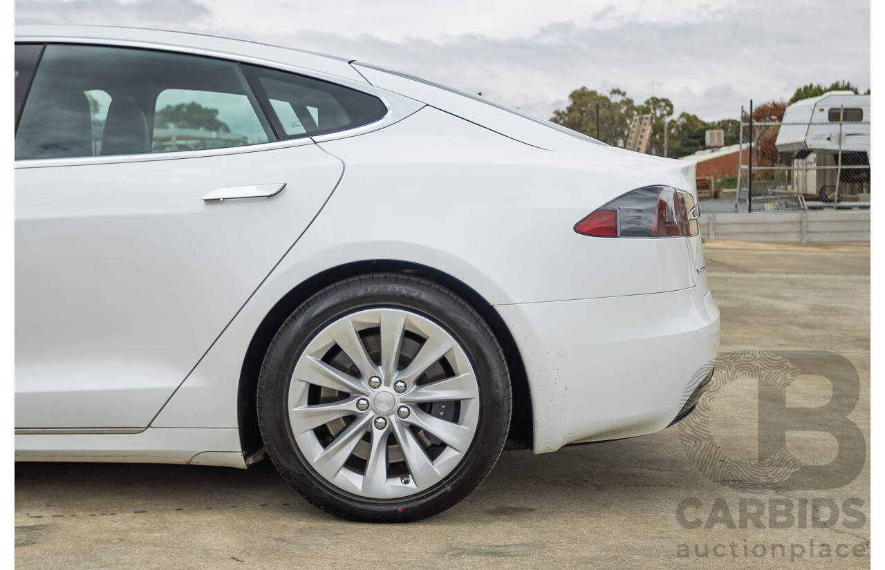 10/2017 Tesla Model S 75 MY17 4D Hatchback Pearl White - Dedicated Electric EV 235kw