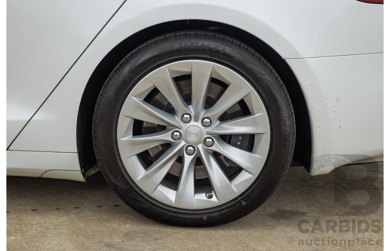 10/2017 Tesla Model S 75 MY17 4D Hatchback Pearl White - Dedicated Electric EV 235kw