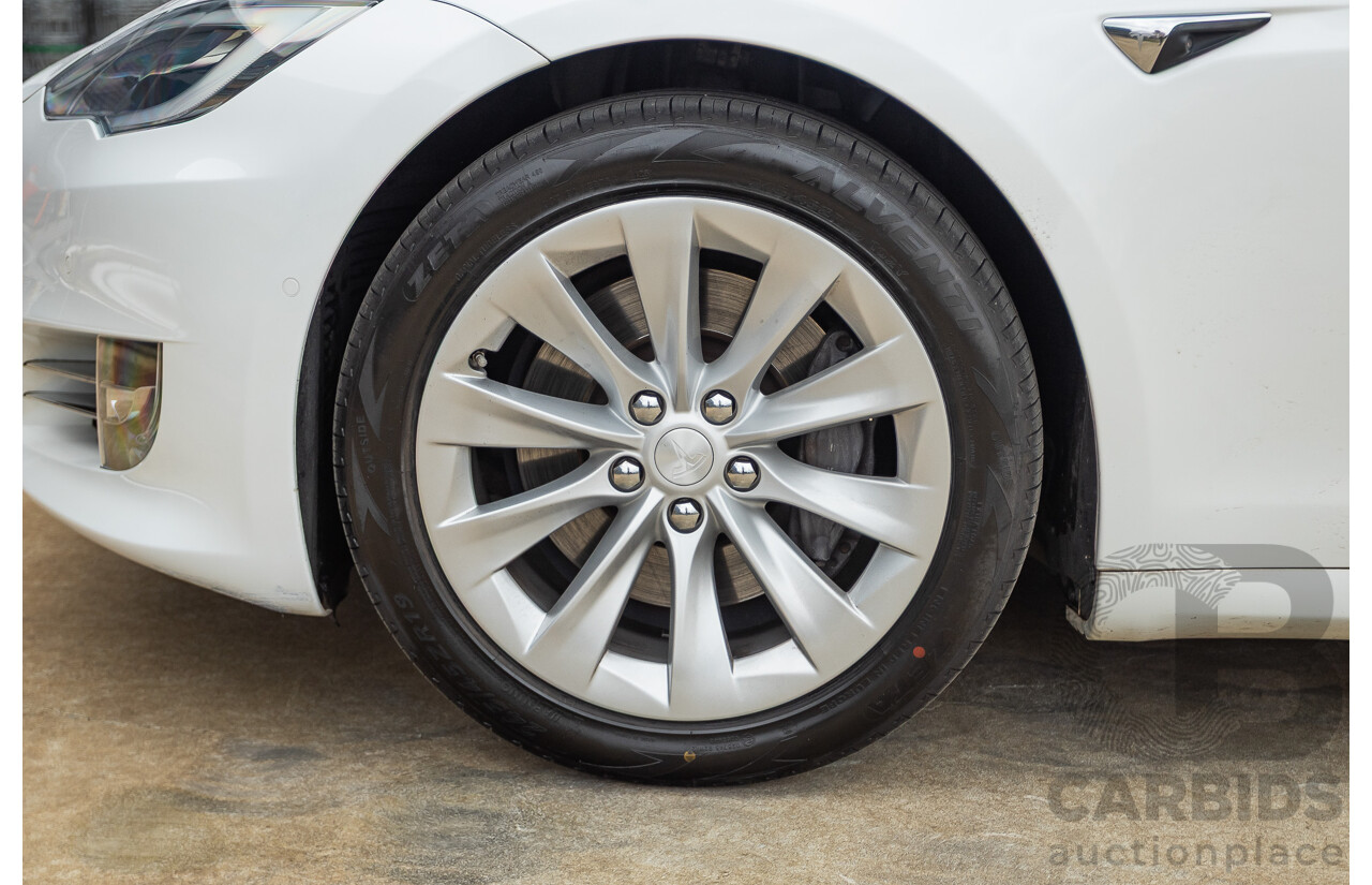 10/2017 Tesla Model S 75 MY17 4D Hatchback Pearl White - Dedicated Electric EV 235kw