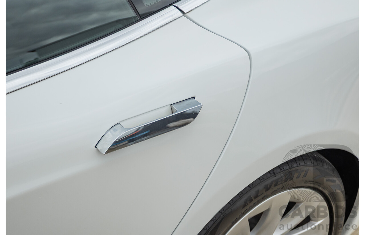 10/2017 Tesla Model S 75 MY17 4D Hatchback Pearl White - Dedicated Electric EV 235kw