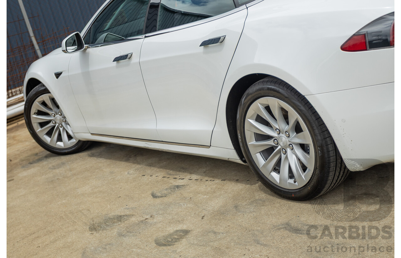 10/2017 Tesla Model S 75 MY17 4D Hatchback Pearl White - Dedicated Electric EV 235kw