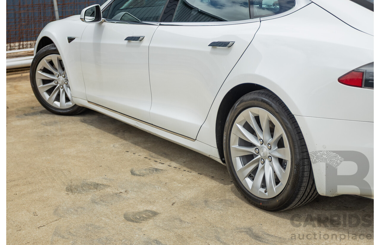 10/2017 Tesla Model S 75 MY17 4D Hatchback Pearl White - Dedicated Electric EV 235kw