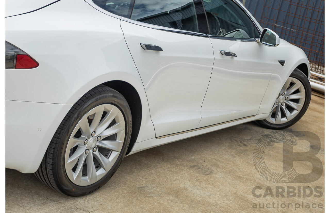 10/2017 Tesla Model S 75 MY17 4D Hatchback Pearl White - Dedicated Electric EV 235kw