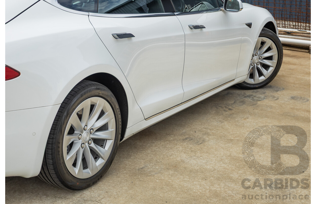10/2017 Tesla Model S 75 MY17 4D Hatchback Pearl White - Dedicated Electric EV 235kw