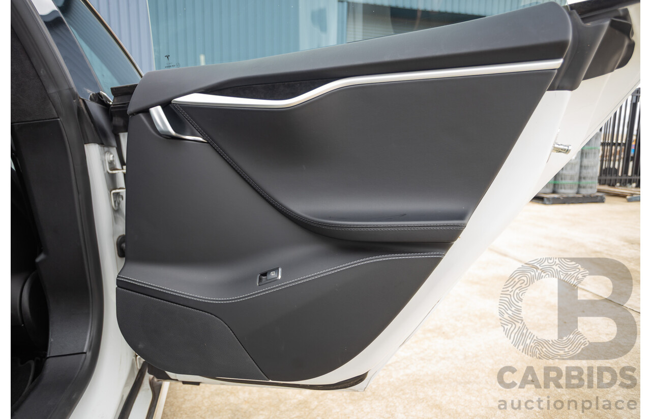 10/2017 Tesla Model S 75 MY17 4D Hatchback Pearl White - Dedicated Electric EV 235kw