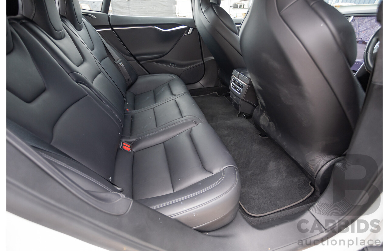 10/2017 Tesla Model S 75 MY17 4D Hatchback Pearl White - Dedicated Electric EV 235kw