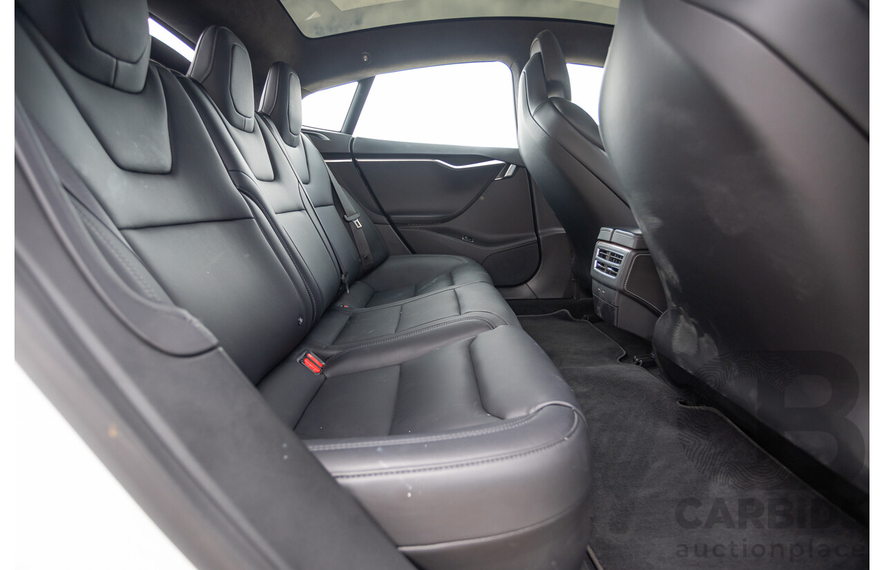 10/2017 Tesla Model S 75 MY17 4D Hatchback Pearl White - Dedicated Electric EV 235kw