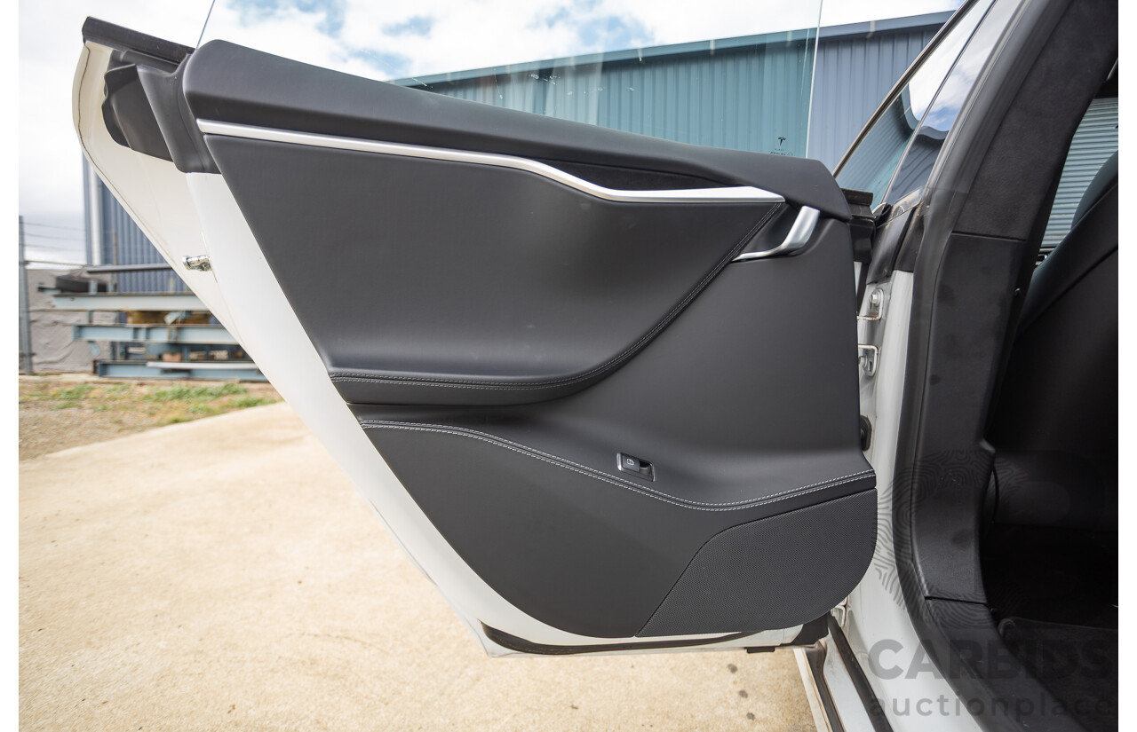 10/2017 Tesla Model S 75 MY17 4D Hatchback Pearl White - Dedicated Electric EV 235kw