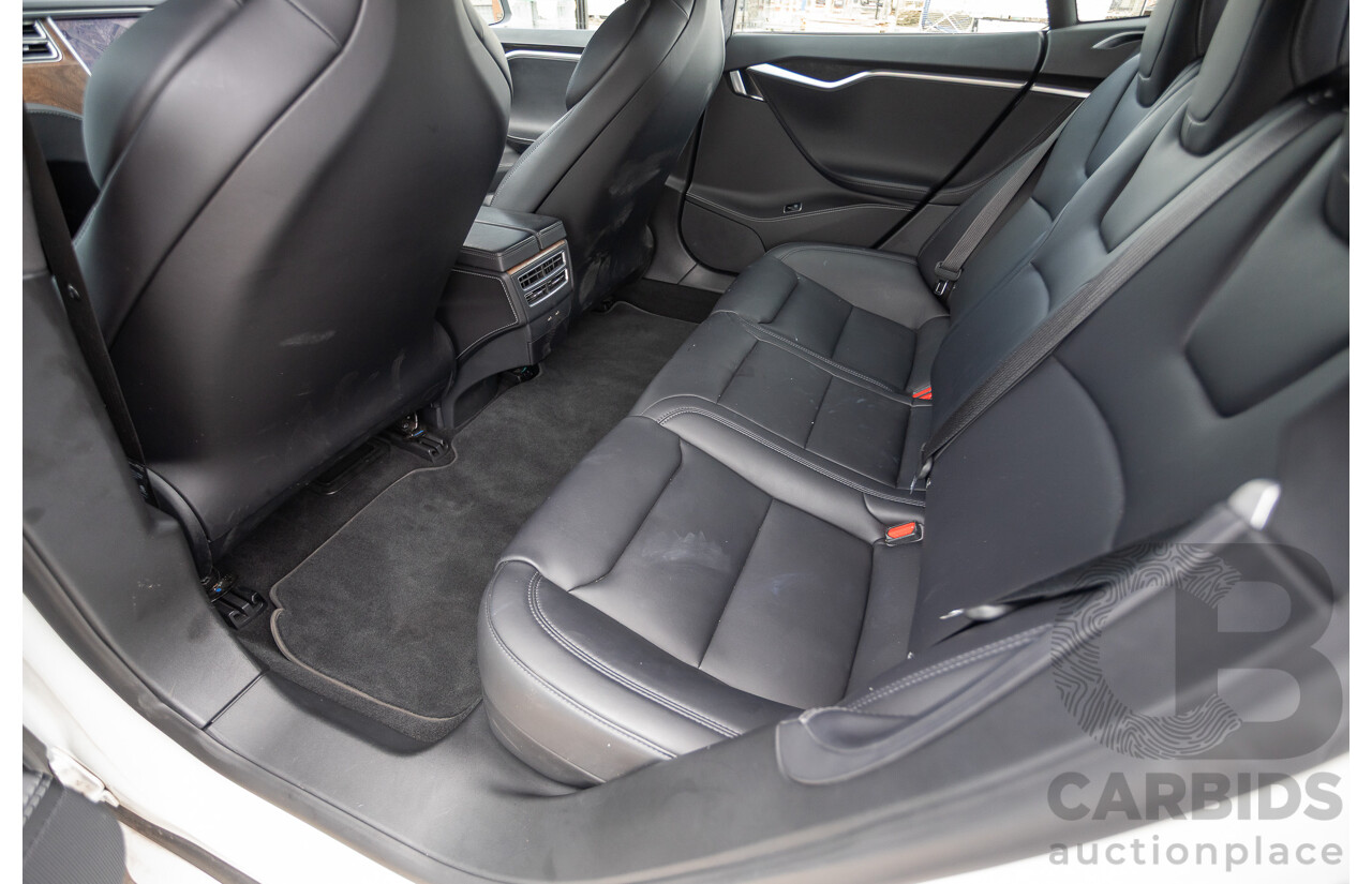 10/2017 Tesla Model S 75 MY17 4D Hatchback Pearl White - Dedicated Electric EV 235kw