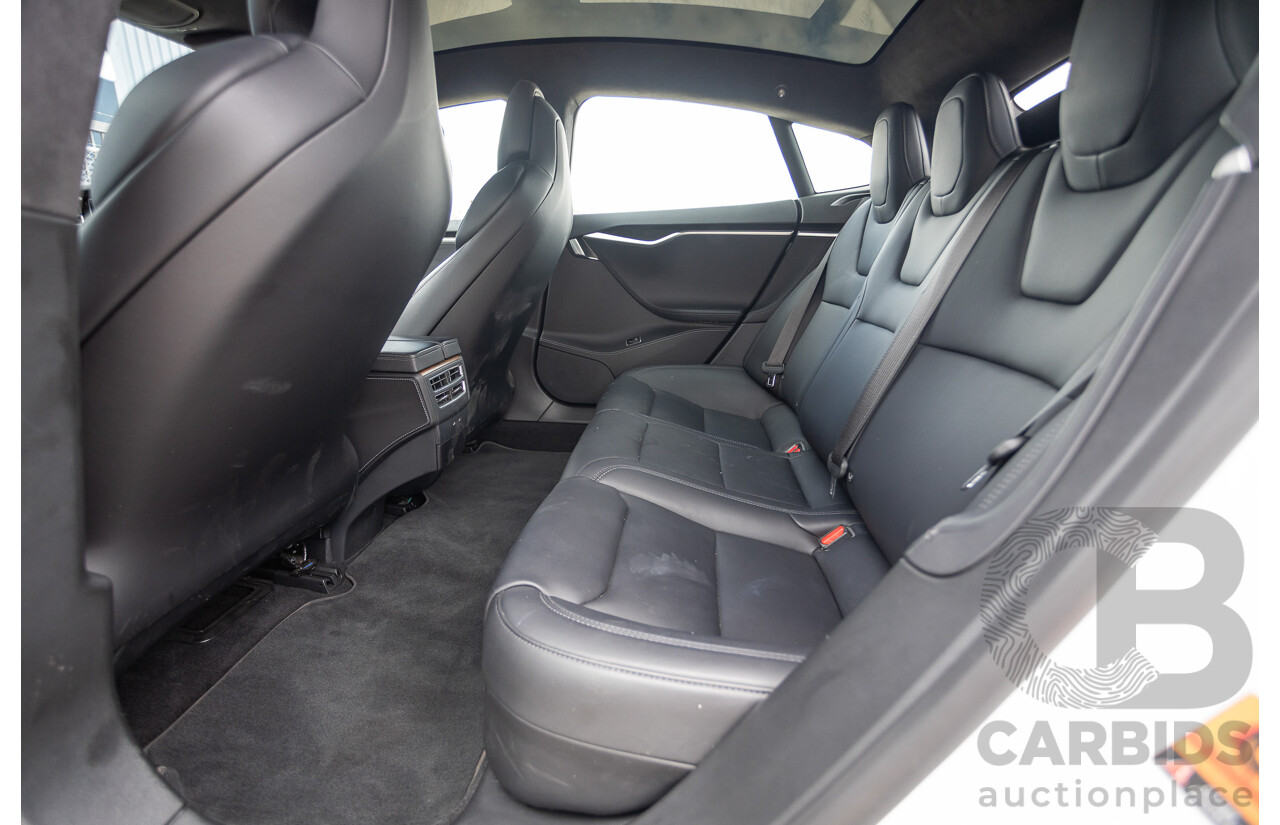 10/2017 Tesla Model S 75 MY17 4D Hatchback Pearl White - Dedicated Electric EV 235kw