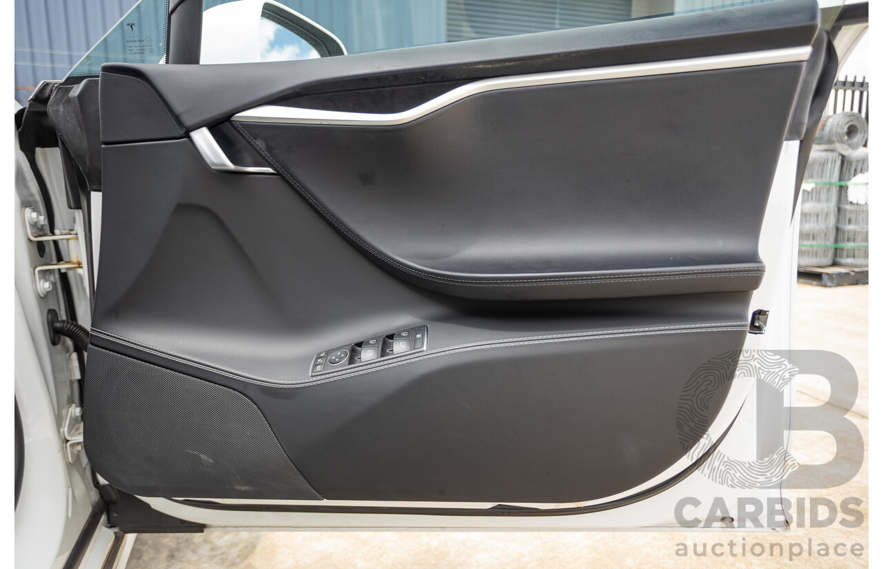 10/2017 Tesla Model S 75 MY17 4D Hatchback Pearl White - Dedicated Electric EV 235kw