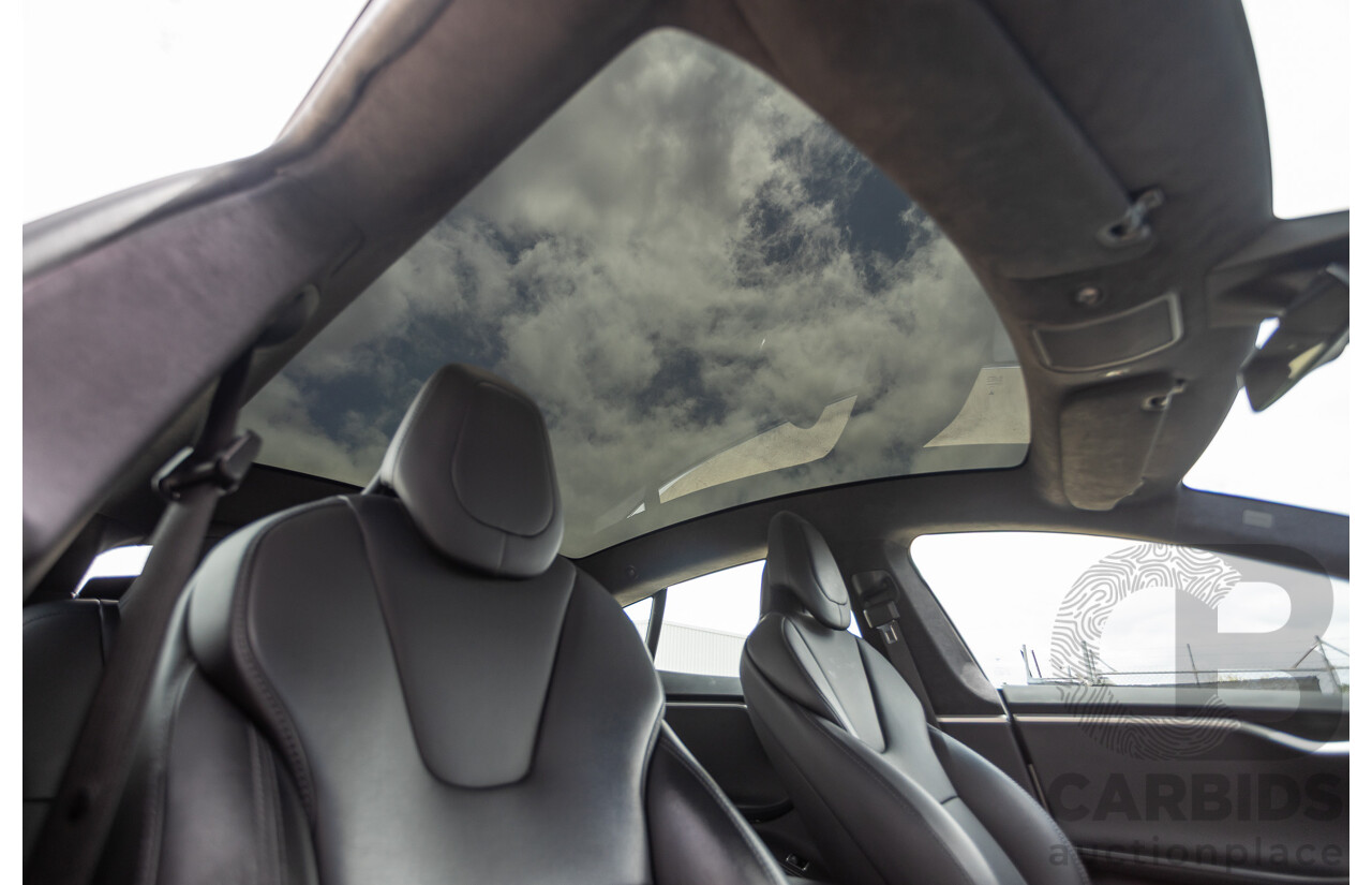 10/2017 Tesla Model S 75 MY17 4D Hatchback Pearl White - Dedicated Electric EV 235kw