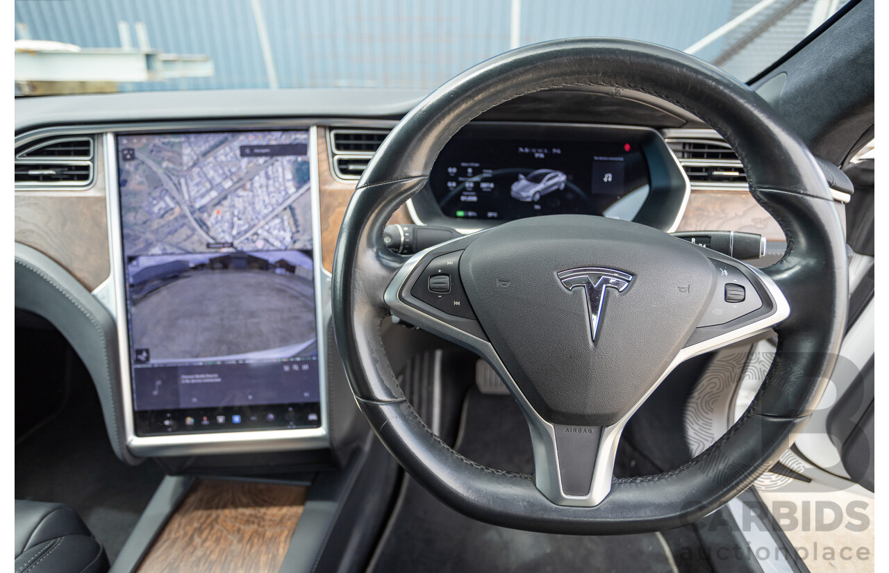 10/2017 Tesla Model S 75 MY17 4D Hatchback Pearl White - Dedicated Electric EV 235kw