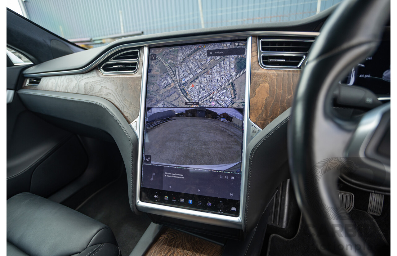 10/2017 Tesla Model S 75 MY17 4D Hatchback Pearl White - Dedicated Electric EV 235kw