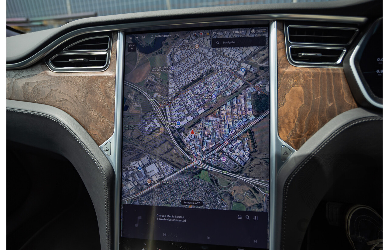 10/2017 Tesla Model S 75 MY17 4D Hatchback Pearl White - Dedicated Electric EV 235kw