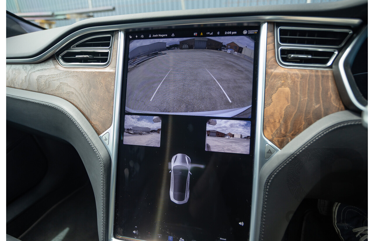 10/2017 Tesla Model S 75 MY17 4D Hatchback Pearl White - Dedicated Electric EV 235kw