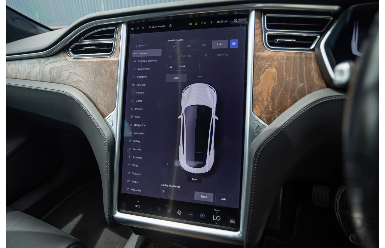 10/2017 Tesla Model S 75 MY17 4D Hatchback Pearl White - Dedicated Electric EV 235kw