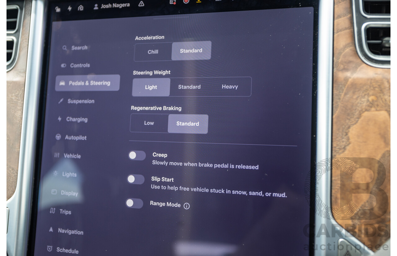 10/2017 Tesla Model S 75 MY17 4D Hatchback Pearl White - Dedicated Electric EV 235kw