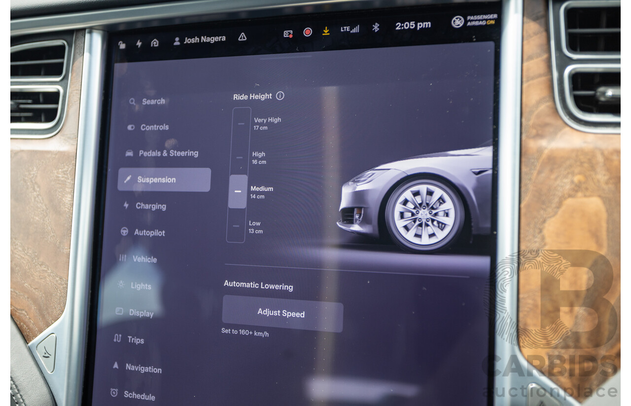 10/2017 Tesla Model S 75 MY17 4D Hatchback Pearl White - Dedicated Electric EV 235kw