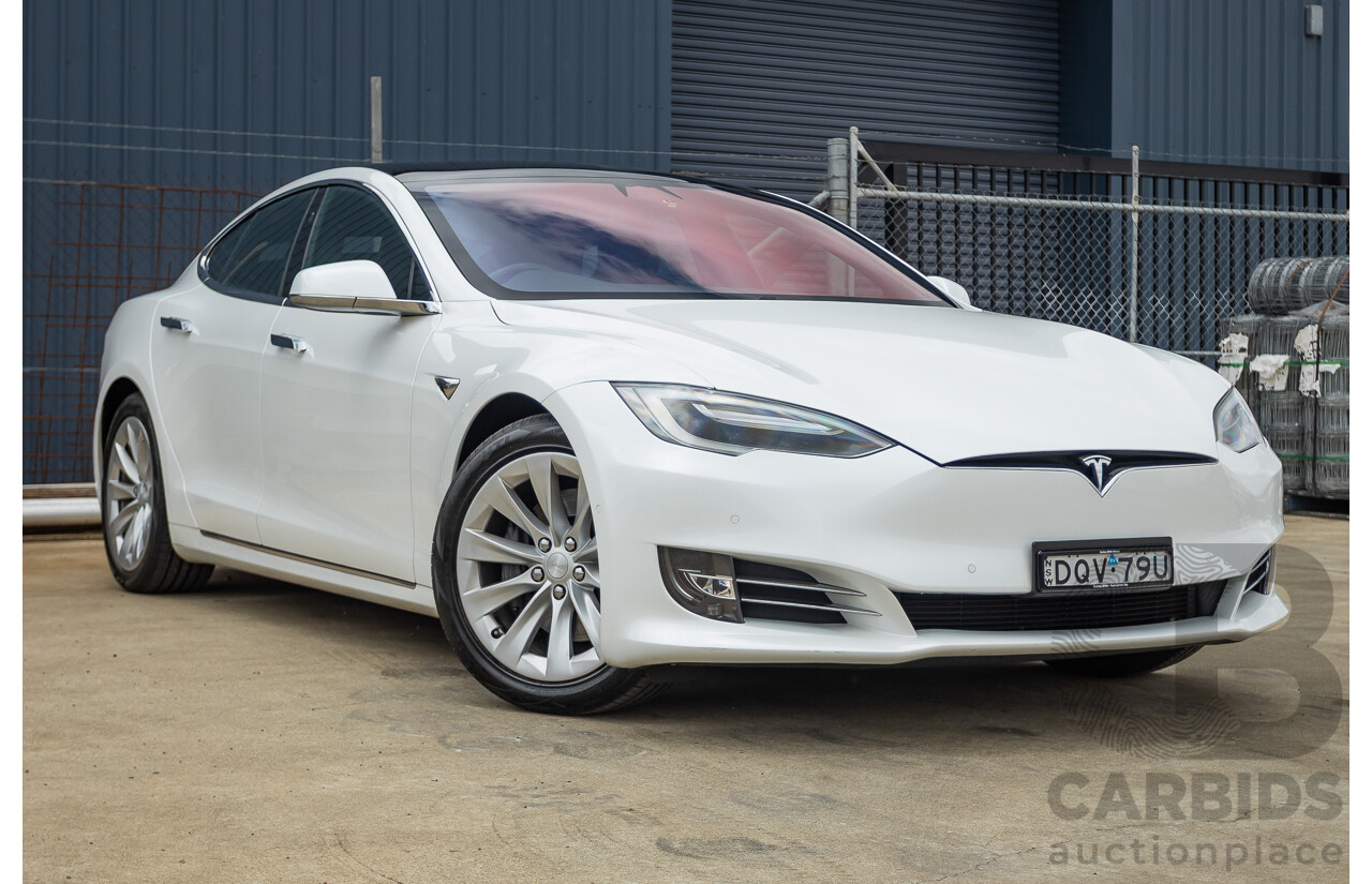 10/2017 Tesla Model S 75 MY17 4D Hatchback Pearl White - Dedicated Electric EV 235kw
