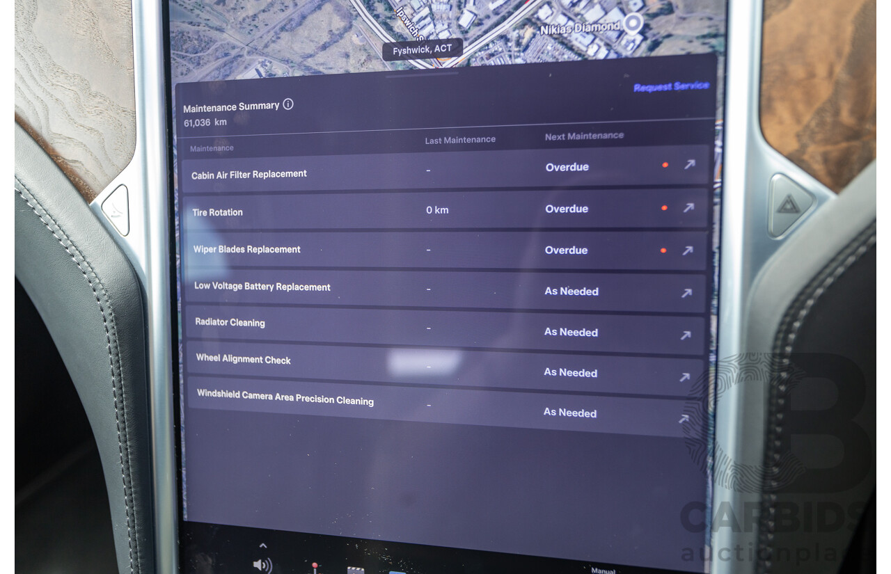 10/2017 Tesla Model S 75 MY17 4D Hatchback Pearl White - Dedicated Electric EV 235kw