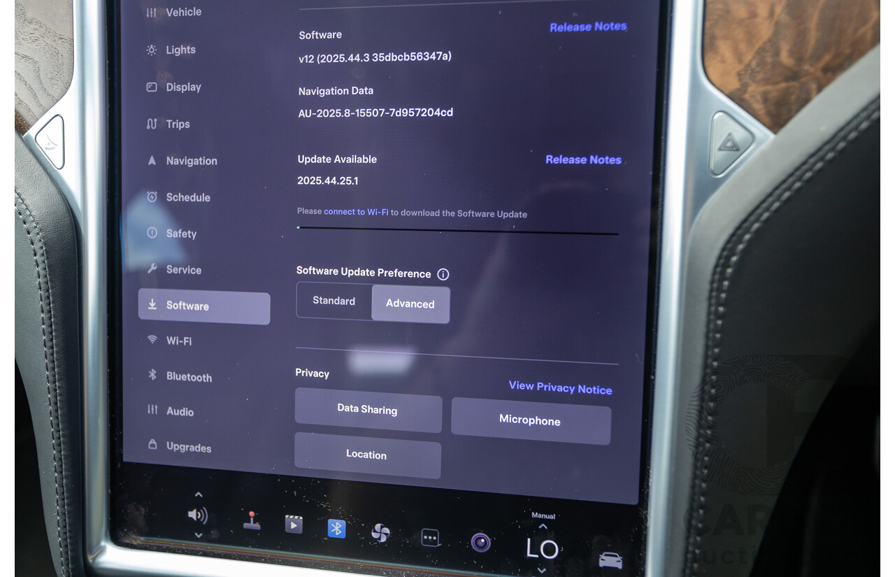 10/2017 Tesla Model S 75 MY17 4D Hatchback Pearl White - Dedicated Electric EV 235kw