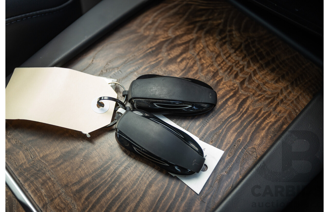 10/2017 Tesla Model S 75 MY17 4D Hatchback Pearl White - Dedicated Electric EV 235kw