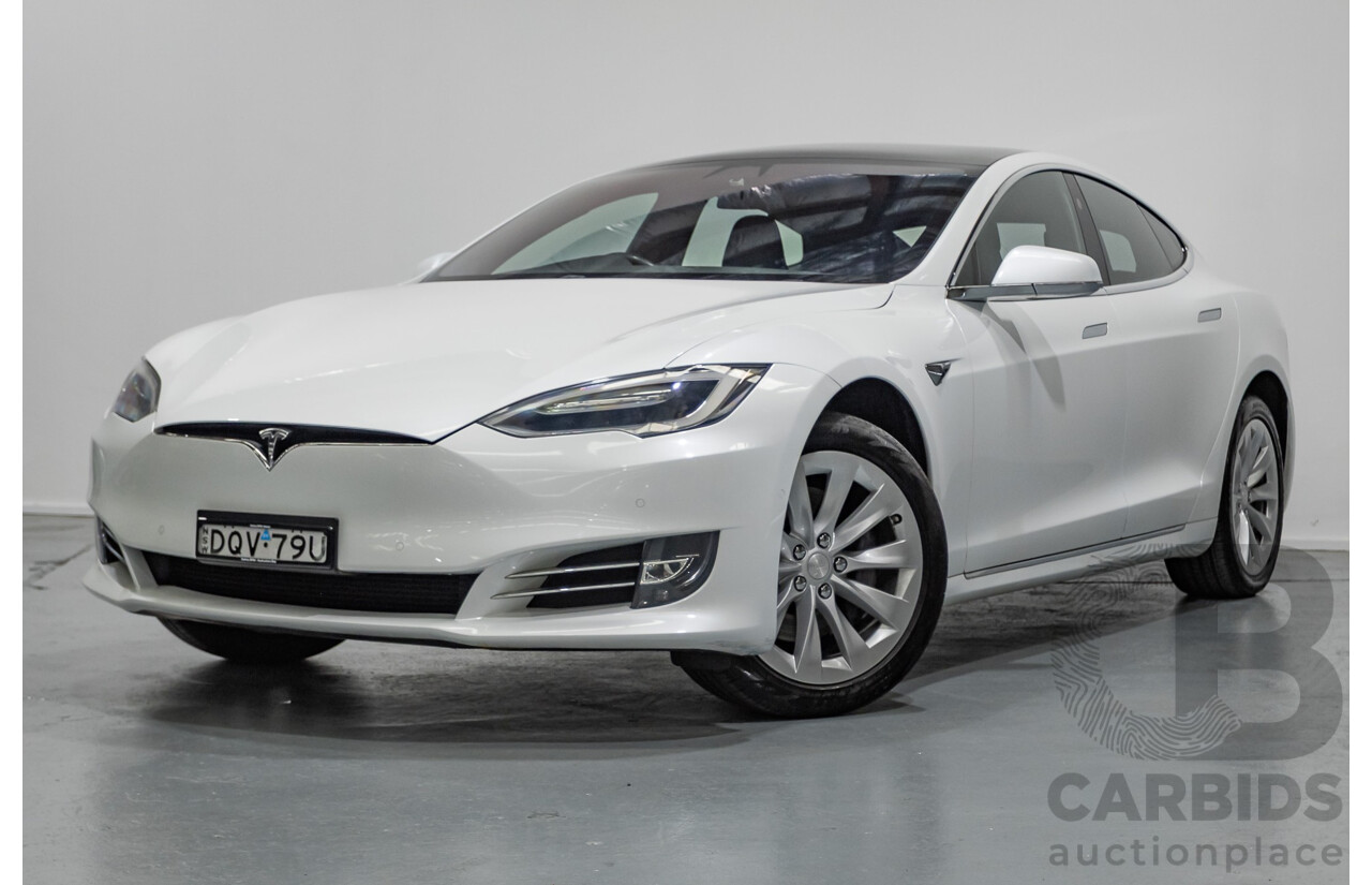 10/2017 Tesla Model S 75 MY17 4D Hatchback Pearl White - Dedicated Electric EV 235kw