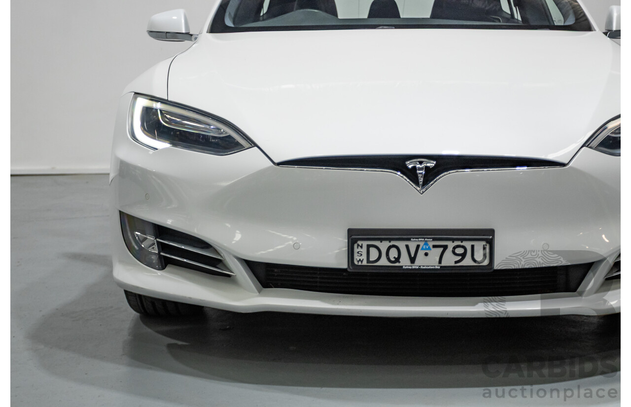 10/2017 Tesla Model S 75 MY17 4D Hatchback Pearl White - Dedicated Electric EV 235kw