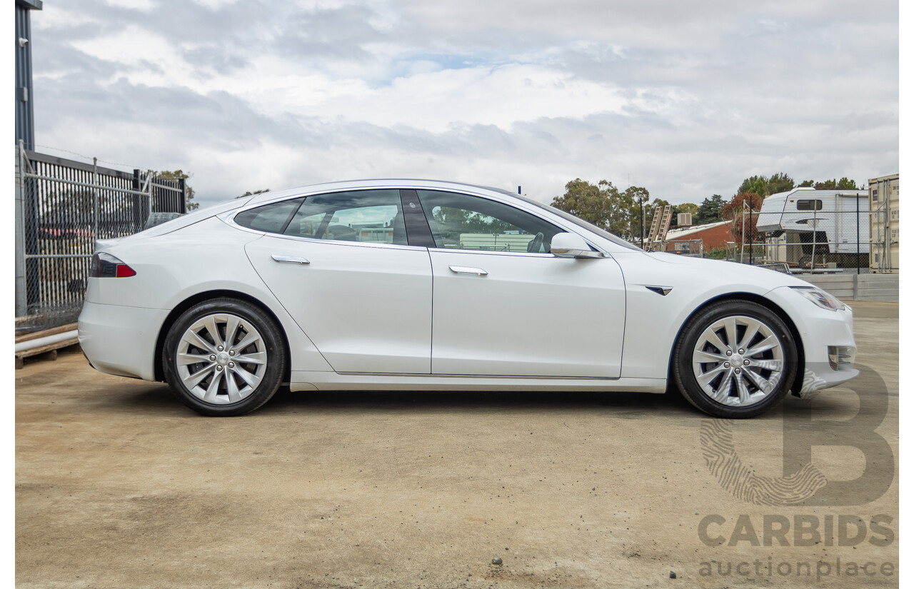 10/2017 Tesla Model S 75 MY17 4D Hatchback Pearl White - Dedicated Electric EV 235kw