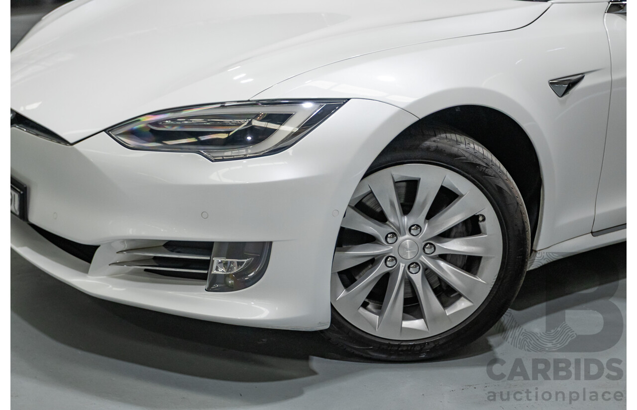 10/2017 Tesla Model S 75 MY17 4D Hatchback Pearl White - Dedicated Electric EV 235kw