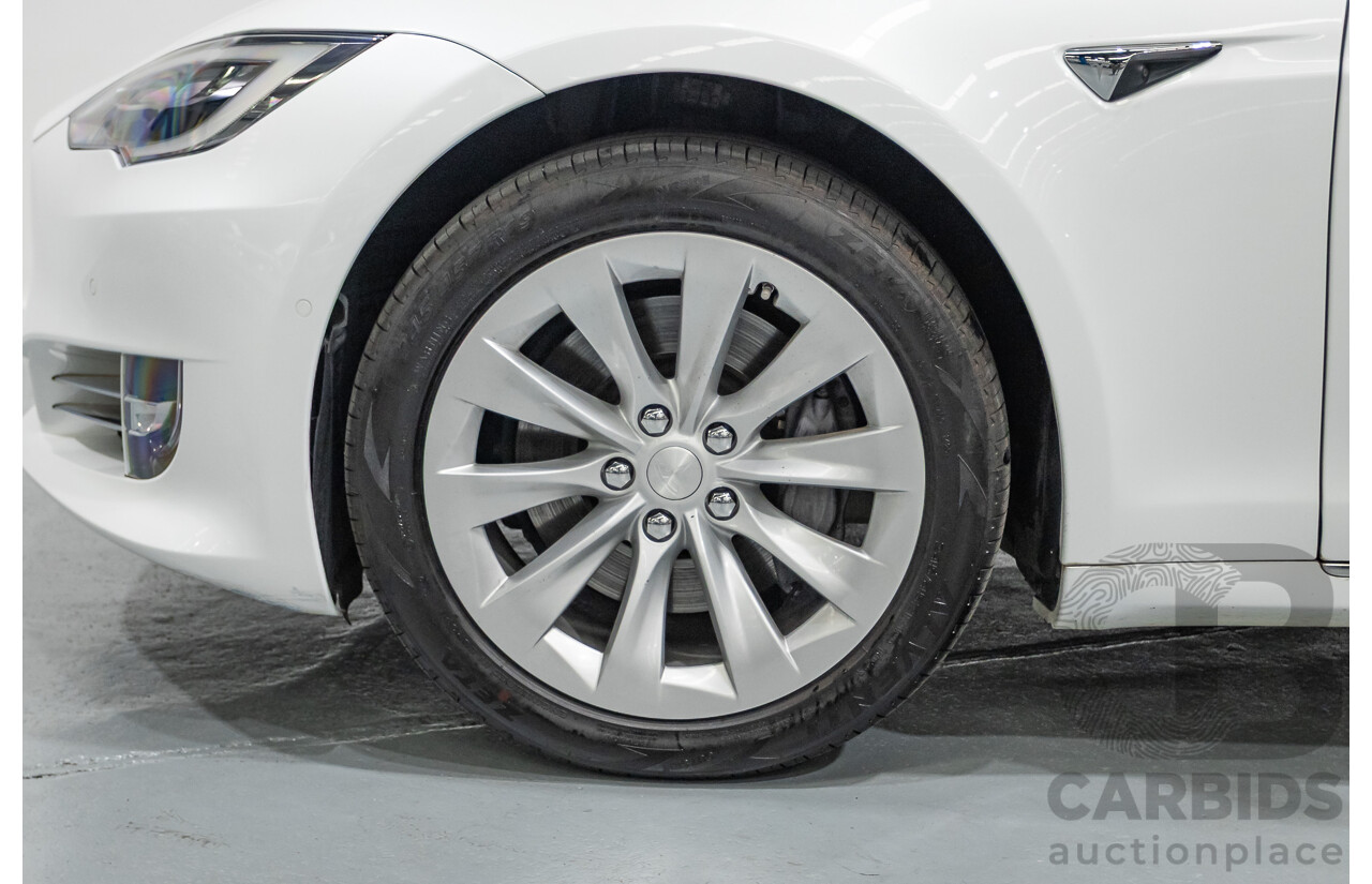 10/2017 Tesla Model S 75 MY17 4D Hatchback Pearl White - Dedicated Electric EV 235kw