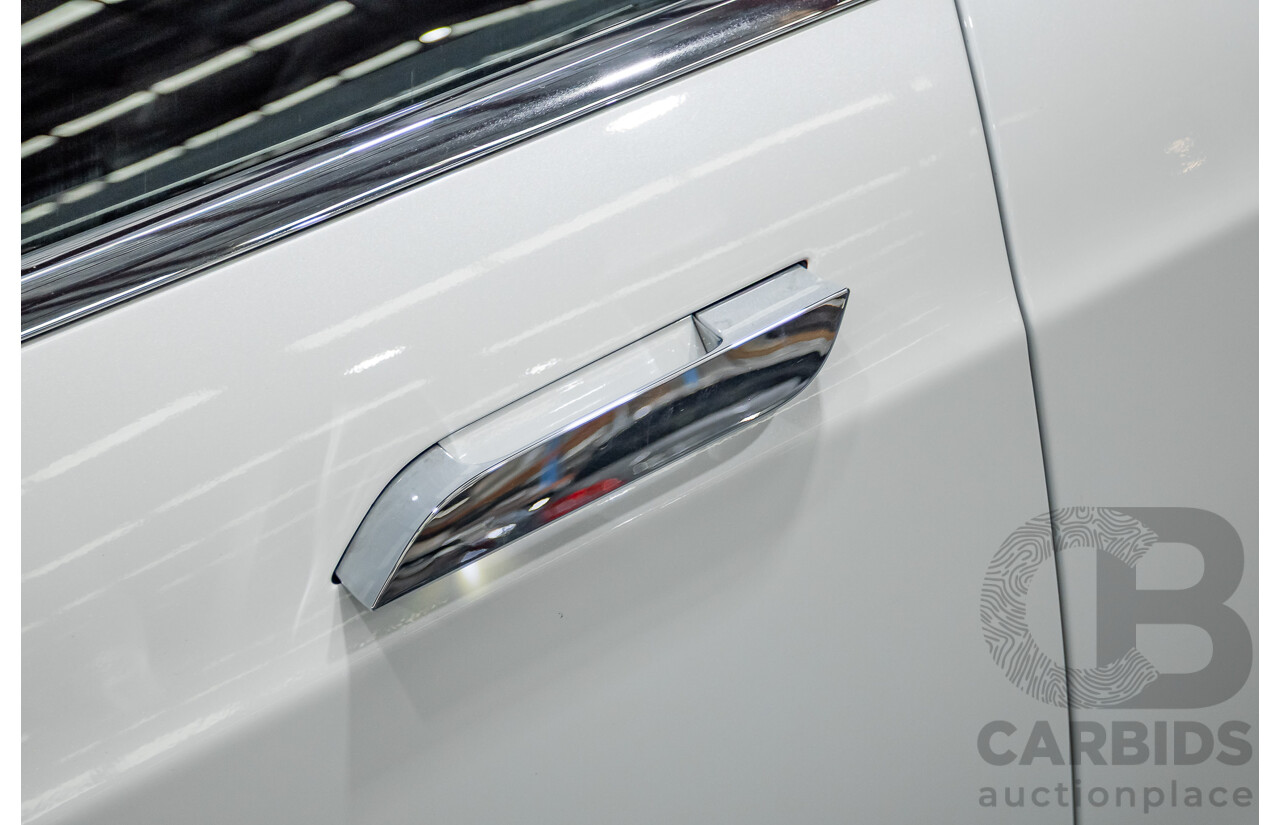 10/2017 Tesla Model S 75 MY17 4D Hatchback Pearl White - Dedicated Electric EV 235kw