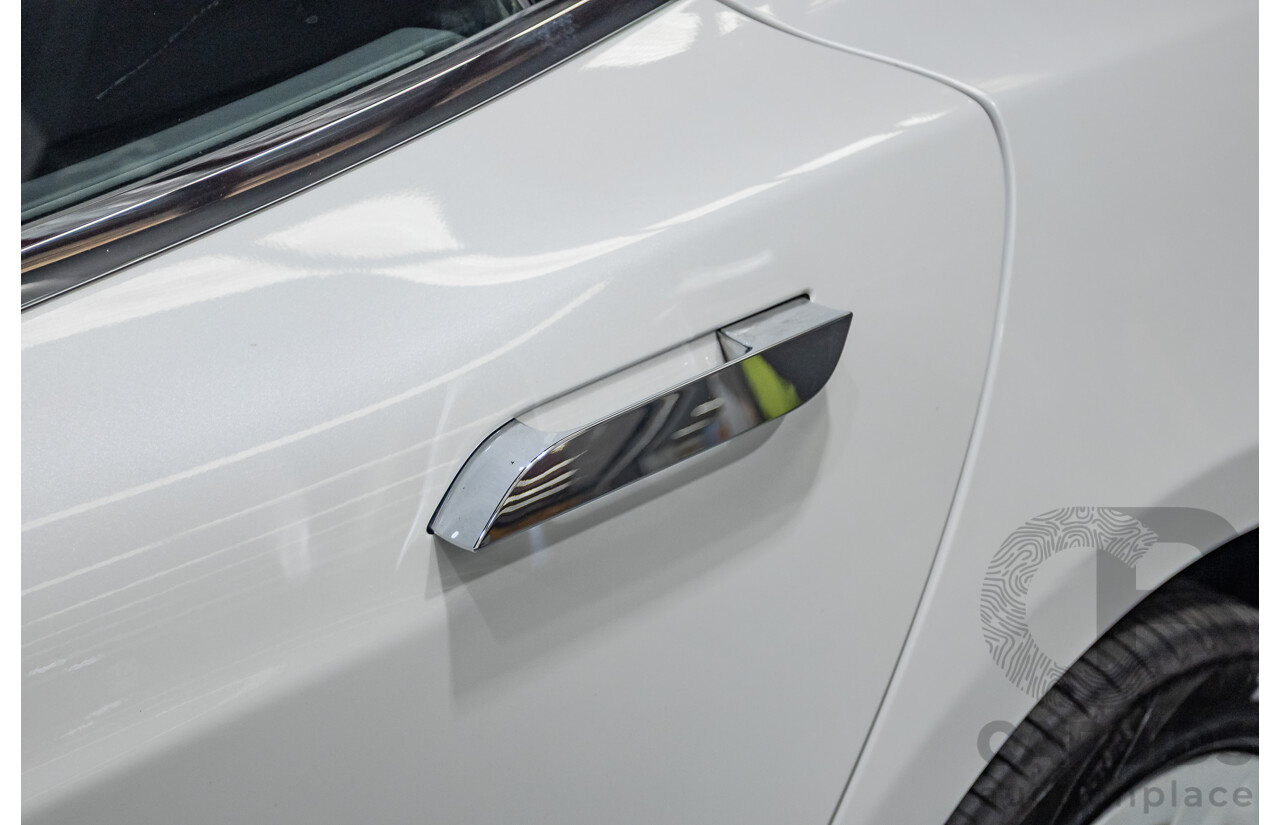 10/2017 Tesla Model S 75 MY17 4D Hatchback Pearl White - Dedicated Electric EV 235kw